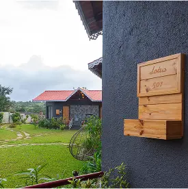 Lotus luxury cottage designed for a tranquil stay at Varuwoods